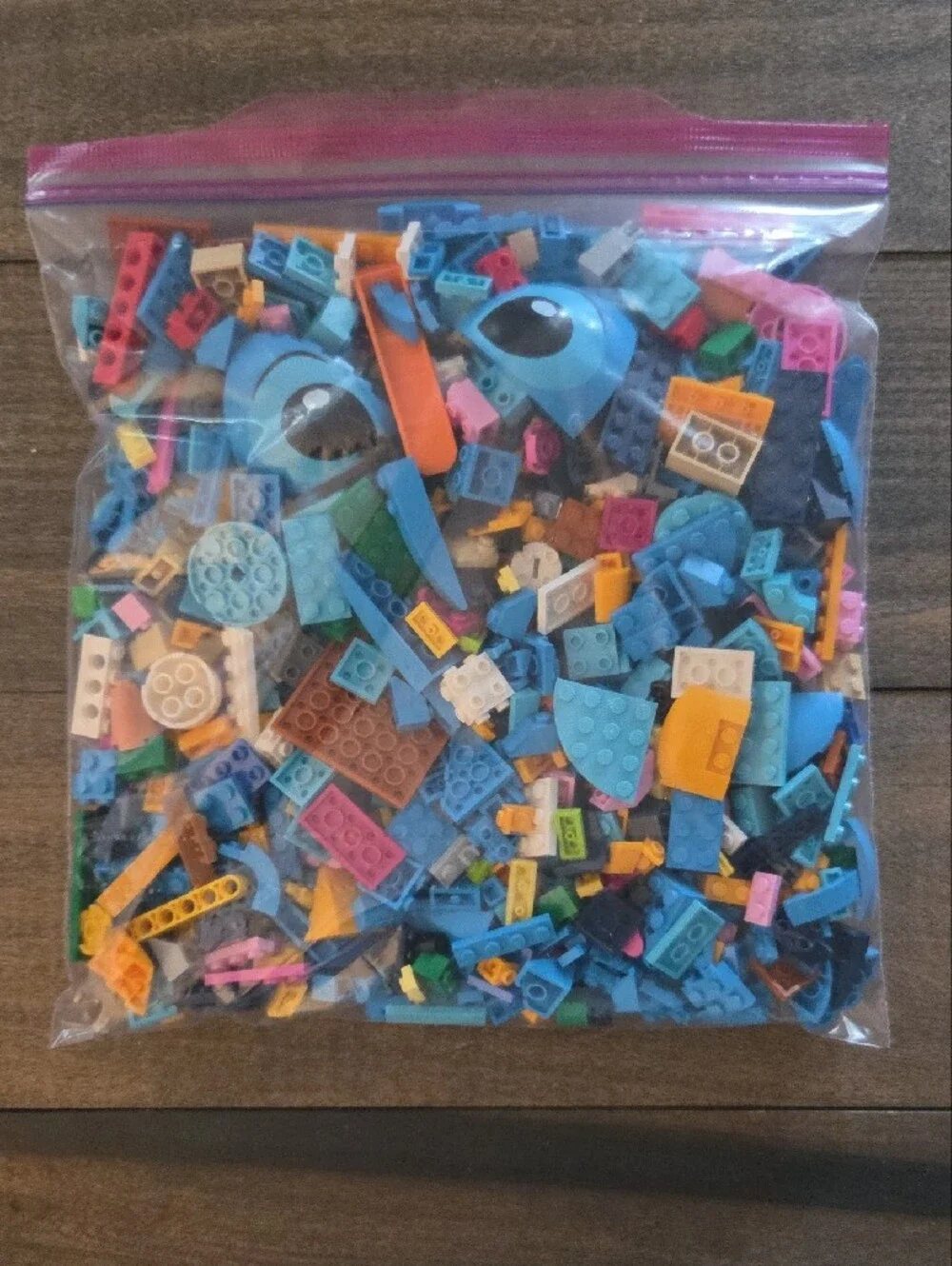 LEGO Disney Stitch Buildable Figure in Blue, Pink and Orange